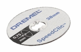 Тонкий відрізний диск по металу Dremel (SC409), 5 шт. Тонкий відрізний диск по металу Dremel (SC409), 5 шт.