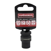 Головка ударна шестигранна 1/2" фосфат. 13ммx38.5мм HAISSER (70200) Головка ударна шестигранна 1/2" фосфат. 13ммx38.5мм HAISSER (70200)