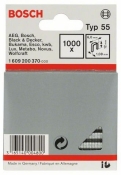 Скобы тип 55 Bosch 12 мм, 1000 шт Скобы тип 55 Bosch 12 мм, 1000 шт