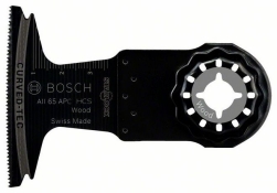 Погружное пильное полотно по дереву Bosch Starlock HCS AII 65 APC Wood Погружное пильное полотно по дереву Bosch Starlock HCS AII 65 APC Wood