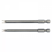 Набір насадок викруткових YATO YT-0499 SPANNER #6-#10, HEX 1/4" 100 мм 2 шт Набір насадок викруткових YATO YT-0499 SPANNER #6-#10, HEX 1/4" 100 мм 2 шт