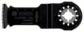 Занурювальне полотно по дереву Bosch Starlock HCS AIZ 32 BSPC Hard Wood, 5 шт Занурювальне полотно по дереву Bosch Starlock HCS AIZ 32 BSPC Hard Wood, 5 шт