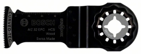 Погружное пильное полотно по дереву Bosch Starlock HCS AIZ 32 EPC Wood Погружное пильное полотно по дереву Bosch Starlock HCS AIZ 32 EPC Wood