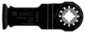 Занурювальне полотно по дереву Bosch Starlock HCS AIZ 32 EPC Wood, 5 шт Занурювальне полотно по дереву Bosch Starlock HCS AIZ 32 EPC Wood, 5 шт