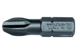 Отверточная насадка YATO YT-7809 "Philips" PH3 x 25 мм HEX 1/4" 50 шт Отверточная насадка YATO YT-7809 "Philips" PH3 x 25 мм HEX 1/4" 50 шт