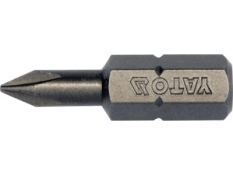 Насадка отверточная YATO YT-78130 "Philips" РH0 х 25 мм HEX 1/4" 10 шт Насадка отверточная YATO YT-78130 "Philips" РH0 х 25 мм HEX 1/4" 10 шт