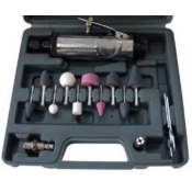 Зачистная пневмомашинка AIRKRAFT TP-201K с комплектом шлифовальных камней