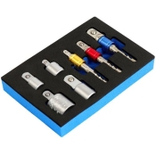 Набор переходников к торцевым головкам S&R 7 шт.