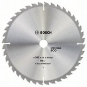 Диск пильный Bosch Optiline Wood ECO 305х30, Z40