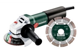 Болгарка Metabo WQ 1100-125 Set Сoncrete, 610035920 Болгарка Metabo WQ 1100-125 Set Сoncrete, 610035920