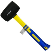 Молоток гумовий S&R 45 мм х 230 г чорний (284230045) Молоток гумовий S&R 45 мм х 230 г чорний (284230045)