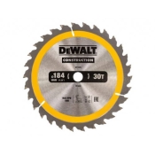 Диск пильний DeWALT DT1940 184х16 мм 30Z Диск пильний DeWALT DT1940 184х16 мм 30Z