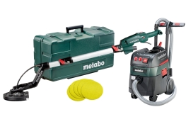Набір шліфувальна машина для стін та стель (жираф) Metabo LSV 5-225 Comfort + Пилосос Metabo ASR 35 L ACP (690886000) Набір шліфувальна машина для стін та стель (жираф) Metabo LSV 5-225 Comfort + Пилосос Metabo ASR 35 L ACP (690886000)