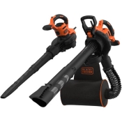 Садовий пилосос електричний BLACK+DECKER BEBLV300 Садовий пилосос електричний BLACK+DECKER BEBLV300