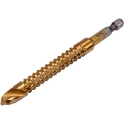 Сверло фрезеровочное по металлу YATO YT-44828 HSS-TIN 10 x 105 мм HEX - 1/4" Сверло фрезеровочное по металлу YATO YT-44828 HSS-TIN 10 x 105 мм HEX - 1/4"