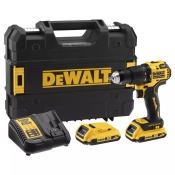 Дрель-шуруповерт аккумуляторная безщеточная ударная DeWALT DCD709D2T Дрель-шуруповерт аккумуляторная безщеточная ударная DeWALT DCD709D2T