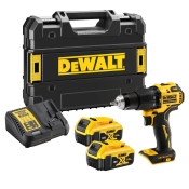 Дрель-шуруповерт аккумуляторная безщеточная ударная DeWALT DCD709P2T Дрель-шуруповерт аккумуляторная безщеточная ударная DeWALT DCD709P2T