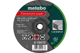 Зачисний диск по каменю Metabo Flexiamant Super C 24-N, 230 мм 616672000 Зачисний диск по каменю Metabo Flexiamant Super C 24-N, 230 мм 616672000