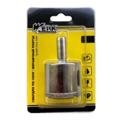 Коронка алмазная Werk 40 мм по керамике и стеклу