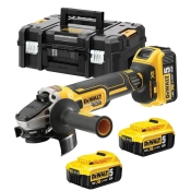 Шлифмашина угловая - болгарка бесщеточная аккумуляторная DeWALT DCG405P3 Шлифмашина угловая - болгарка бесщеточная аккумуляторная DeWALT DCG405P3