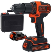 Дриль-шуруповерт ударний акумуляторний BLACK+DECKER BDCHD18KB Дриль-шуруповерт ударний акумуляторний BLACK+DECKER BDCHD18KB