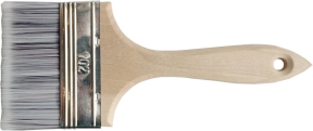 Кисть малярная плоская воскованая VIROK SUPER PROFI b= 102 мм