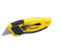Ніж з висувним трапецевидним лезом STANLEY STHT10432-0 4 позиції, в металевому корпусі