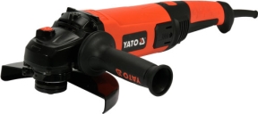 Шліфмашина кутова YATO YT-82104 Ø= 180 мм, з плавним пуском P= 2000 Вт, 8400 об./хв Шліфмашина кутова YATO YT-82104 Ø= 180 мм, з плавним пуском P= 2000 Вт, 8400 об./хв