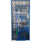 Набор плашек и метчиков СТАНДАРТ 40 ед. TDS4001