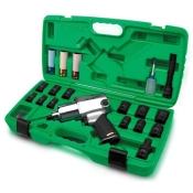 Гайковерт пневматический с набором головок TOPTUL GDAI2703 1/2" 27 ед.