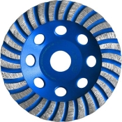 Чашка алмазна S&R шліфувальна TURBO 125x22.2 UNIVERSAL бетон (252979125) Чашка алмазна S&R шліфувальна TURBO 125x22.2 UNIVERSAL бетон (252979125)