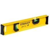Рівень BASIC I-BEAM з алюмінію довжиною 300 мм з двома капсулами STANLEY 0-42-072 Рівень BASIC I-BEAM з алюмінію довжиною 300 мм з двома капсулами STANLEY 0-42-072
