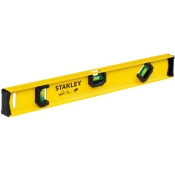 Уровень BASIC I-BEAM из алюминия длиной 450 мм с тремя капсулами STANLEY 0-42-073 Уровень BASIC I-BEAM из алюминия длиной 450 мм с тремя капсулами STANLEY 0-42-073