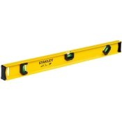 Рівень BASIC I-BEAM з алюмінію довжиною 600 мм з трьома капсулами STANLEY 0-42-074 Рівень BASIC I-BEAM з алюмінію довжиною 600 мм з трьома капсулами STANLEY 0-42-074