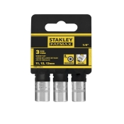 Набор торцевых головок 1/4 Maxi Drive с шестигранным профилем, 3 шт: 11, 12, 13 мм. STANLEY FMMT17092-0 Набор торцевых головок 1/4 Maxi Drive с шестигранным профилем, 3 шт: 11, 12, 13 мм. STANLEY FMMT17092-0