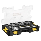 Набор торцевых головок 1/2 FATMAX® Maxi Drive, шестигранный, 26 предметов STANLEY FMMT98103-1 Набор торцевых головок 1/2 FATMAX® Maxi Drive, шестигранный, 26 предметов STANLEY FMMT98103-1