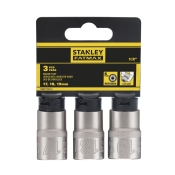 Набор торцевых головок 1/2 Maxi Drive с шестигранным профилем, 3 шт: 17, 18, 19 мм STANLEY FMMT17094-0 Набор торцевых головок 1/2 Maxi Drive с шестигранным профилем, 3 шт: 17, 18, 19 мм STANLEY FMMT17094-0