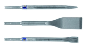 Набор зубил и пик Bosch SDS-Plus 250 мм, 3 шт