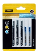 Набір полотен для електролобзика STANLEY STA27040-XJ 5 шт, хвостовик U