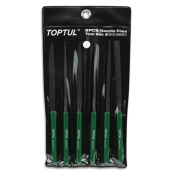 Набор надфилей TOPTUL L160 мм 6 ед. GNBA0601 Набор надфилей TOPTUL L160 мм 6 ед. GNBA0601