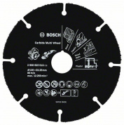 Мультифункціональний відрізний твердосплавний диск Bosch Carbide Multi Wheel 125 мм