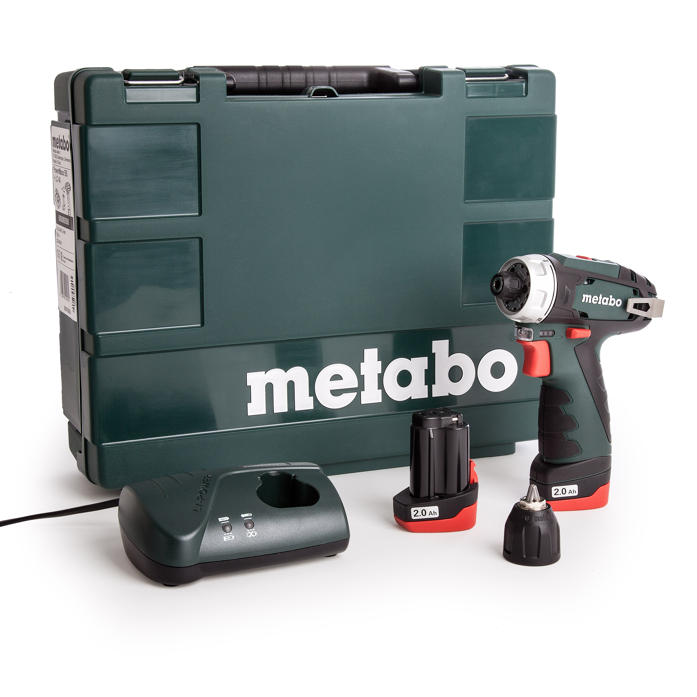 Metabo bs basic 12v. Дрель-шуруповерт Metabo POWERMAXX. Метабо шуруповерт 10.8 POWERMAXX BS. Metabo 600080500. Шуруповерт Metabo 600080500.