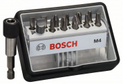 Набір біт  Bosch Robust Line Extra-Hart M4, 13 шт