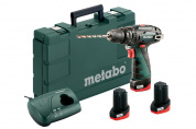 Акумуляторний ударний шуруповерт Metabo PowerMaxx SB Basic Set (600385960)
