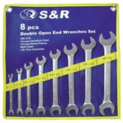 Набір ключів гайкових ріжкових S&R 6 шт (6х7-16х17 мм) (370055206)