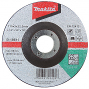Відрізний диск увігнутий Makita 115 мм (D-18611)