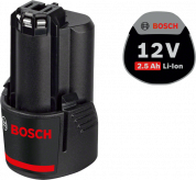 Акумуляторна батарея Li-ion Bosch GBA 12 V, 2.5 Ач