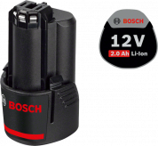 Акумуляторна батарея Li-ion Bosch GBA 12 V, 2.0 Ач