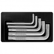 Набір шестигранних ключів S&R SP 5 шт в металевому кейсі (365414005)