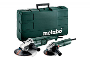 Комплект болгарок Metabo WE 2200-230 + Metabo W 750-125, 685172500